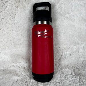 NEW Milwaukee PACKOUT Red 24-oz Insulated Bottle w/Chug Lid